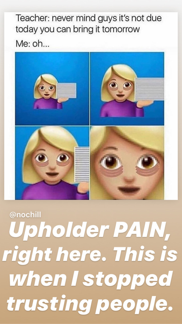 Upholder Pain
